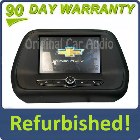 Refurbished 2016 - 2018 Chevy Camaro OEM Radio 7" Info Display Screen Control Panel