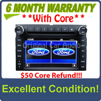 2011 - 2012 FORD Escape OEM Navigation AM FM Radio CD Player Receiver