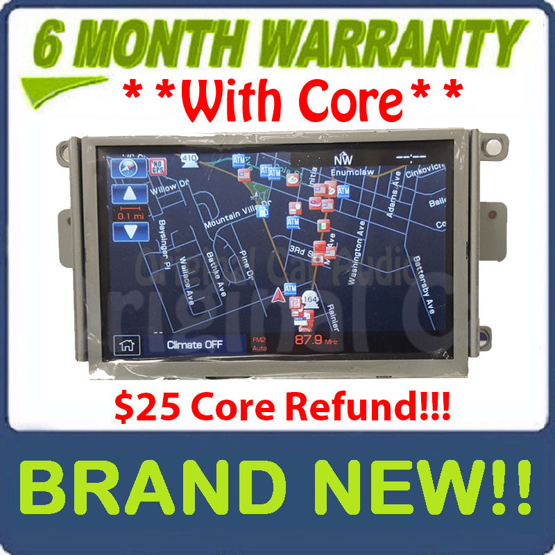 New 2009 2010 2011 2012 2013 2014 Ford Mustang OEM Navigation Display Screen