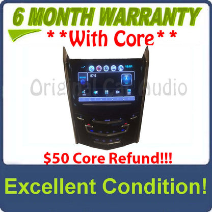 2013 - 2019 Cadillac ATS CTS XTS Navigation Bluetooth Touch Screen Display Control Panel Unit With OUT Seat Options