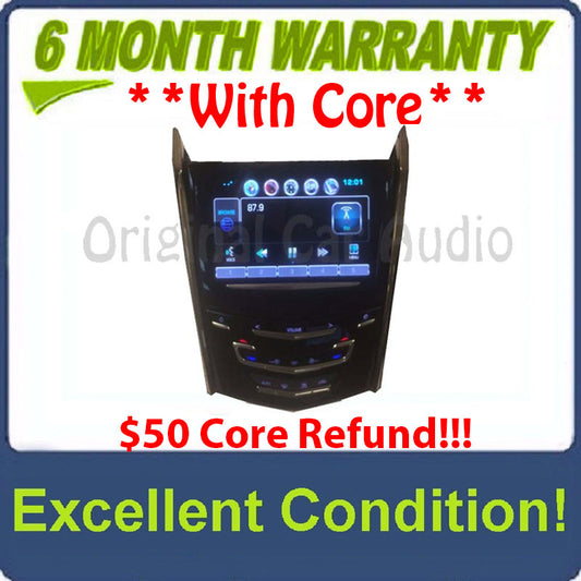 2013 - 2019 Cadillac ATS CTS XTS Navigation Bluetooth Touch Screen Display Control Panel Unit With OUT Seat Options