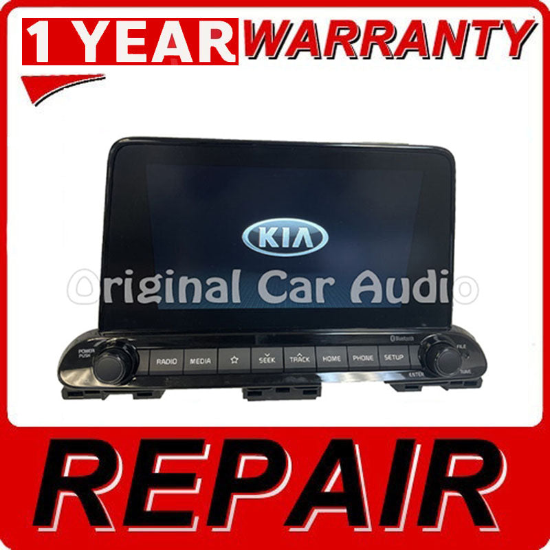 Repair Service 2019 - 2021 Kia Forte OEM AM FM XM Multi Media Radio Receiver