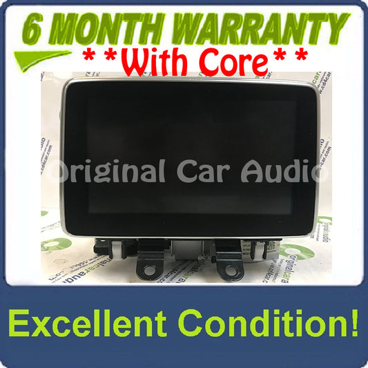 2016 - 2017 Mazda CX-3 CX-5 6 OEM Media Display Screen AM FM Radio Receiver