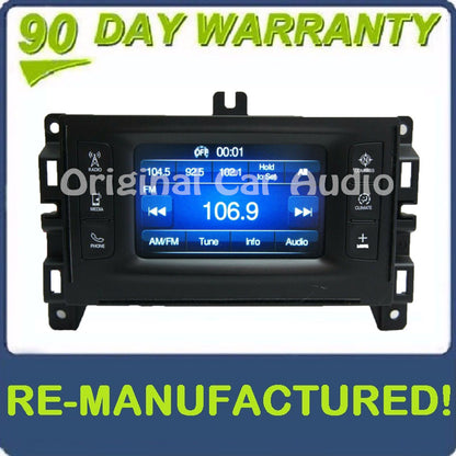 Reman 2015 - 2016 Chrysler 200 OEM RA2 VP2 Touch Screen Bluetooth SAT Radio Media Reciever