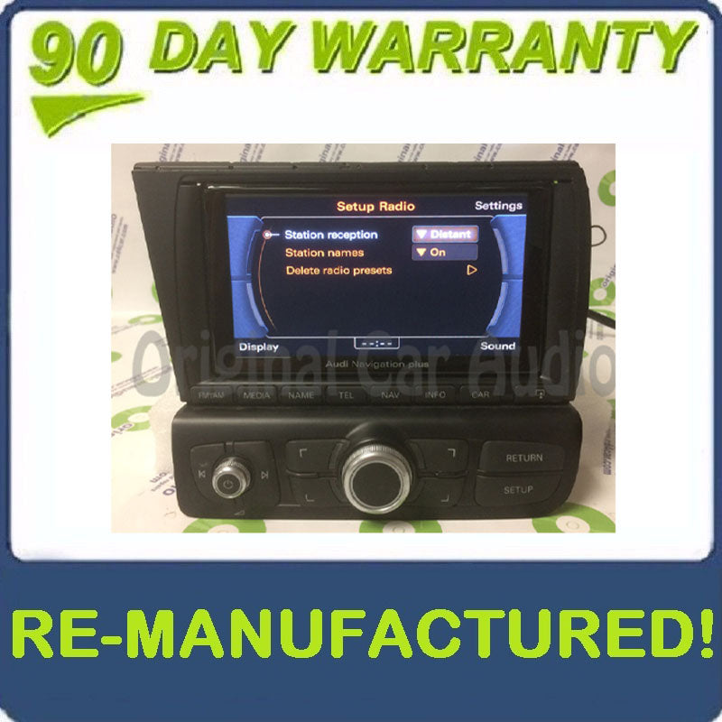 Refurbished Screen 2014 - 2015 Audi R8 OEM RNS-E Navi + Plus Navigation Touch Screen Radio Receiver