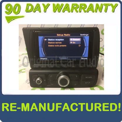 Refurbished Screen 2014 - 2015 Audi R8 OEM RNS-E Navi + Plus Navigation Touch Screen Radio Receiver