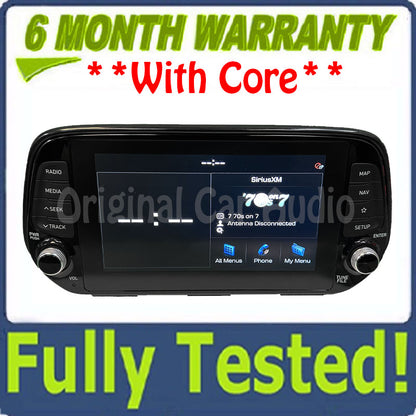 2019 - 2020 HYUNDAI SANTA FE OEM NAVIGATION RADIO DISPLAY AND RECEIVER NO CHROME