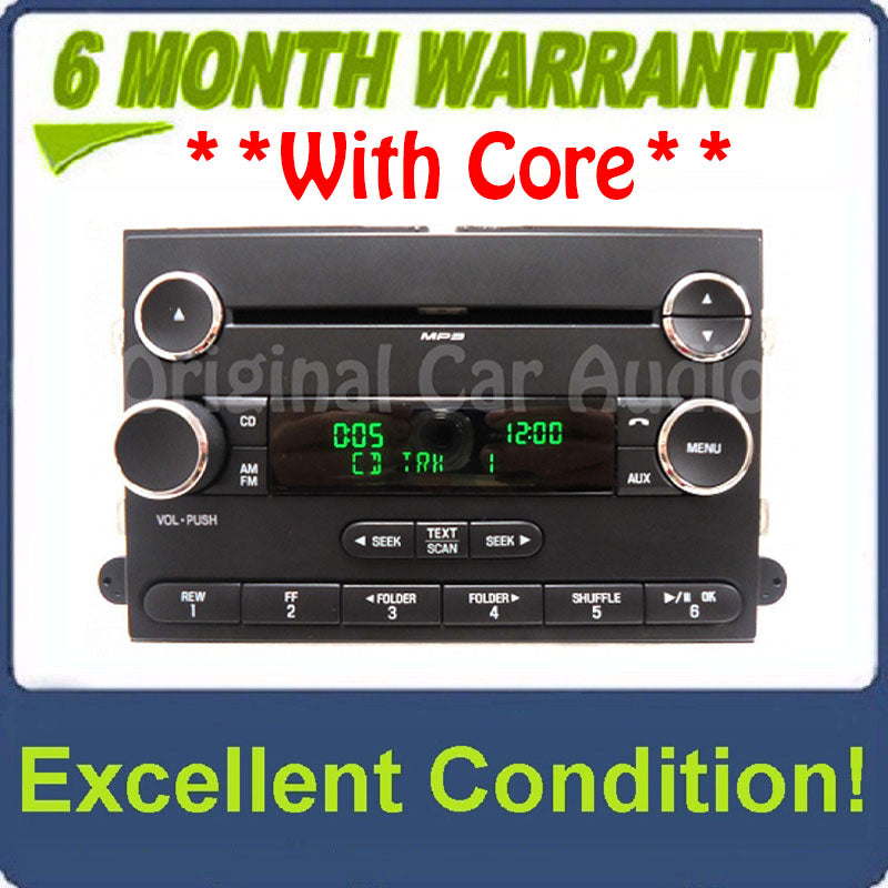 2011 - 2014 Ford Expedition AM FM Radio CD Player MP3 Satellite Receiver