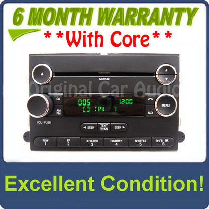 2011 - 2014 Ford Expedition AM FM Radio CD Player MP3 Satellite Receiver