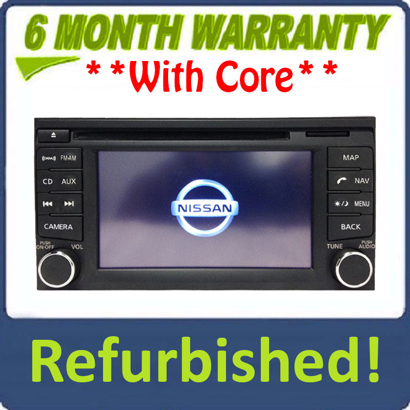 Refurbished 2013 2014 Nissan Sentra Navigation GPS Radio Stereo Bluetooth 5.8" color touch monitor screen MP3/WMA CD Player