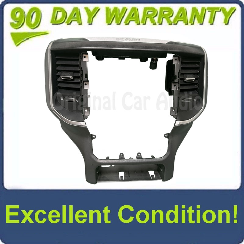 2019 - 2024 Ram Pick Up 1500 2500 3500 OEM Instrument 8.4 Radio Control Bezel Surround ONLY