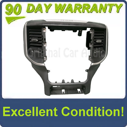 2019 - 2024 Ram Pick Up 1500 2500 3500 OEM Instrument 8.4 Radio Control Bezel Surround ONLY