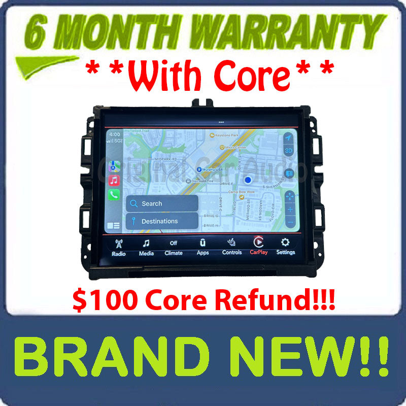 NEW 2019 - 2020 Ram Truck 1500 OEM AM FM Radio Touch Screen 8.4" VP2_8.4 DT SXM