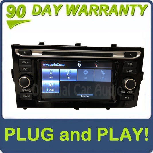 2015 - 2016 Toyota Prius C OEM Touch Screen AM FM HD Radio Receiver 100505