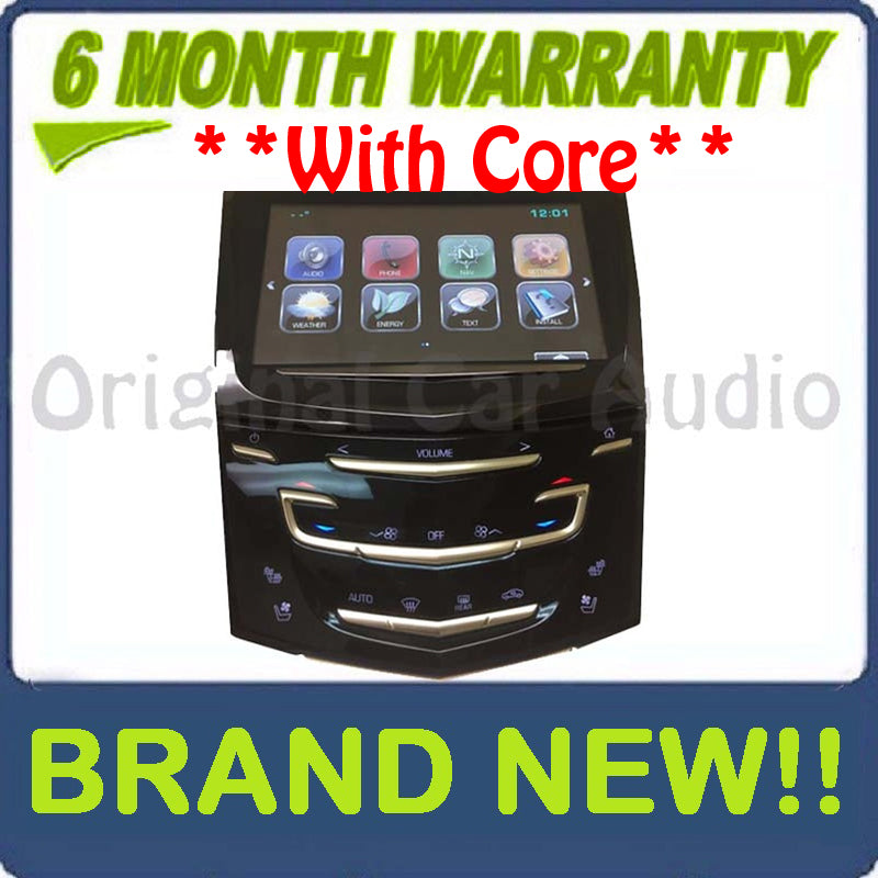 NEW 2013 - 2019  Cadillac Navigation Bluetooth Touch Screen Display Control Panel Unit With Heated and Cooled Seats