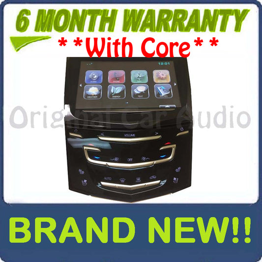 NEW 2013 - 2019  Cadillac Navigation Bluetooth Touch Screen Display Control Panel Unit With Heated and Cooled Seats