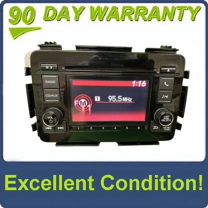 2016-2018 HONDA HR-V Radio Stereo Receiver 1XP9 OEM