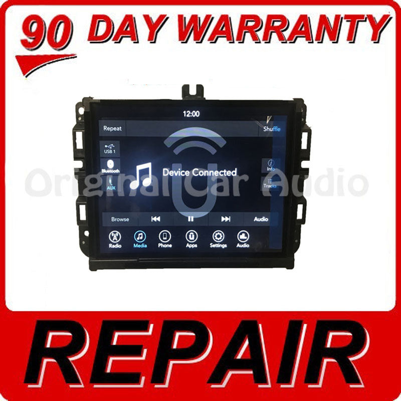 Repair Your 2017 - 2020 Jeep Dodge Ram OEM Display Touch Screen VP2_8.4 Repair Service