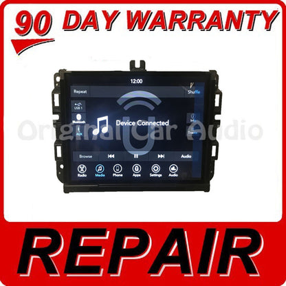 Repair Your 2017 - 2020 Jeep Dodge Ram OEM Display Touch Screen VP2_8.4 Repair Service