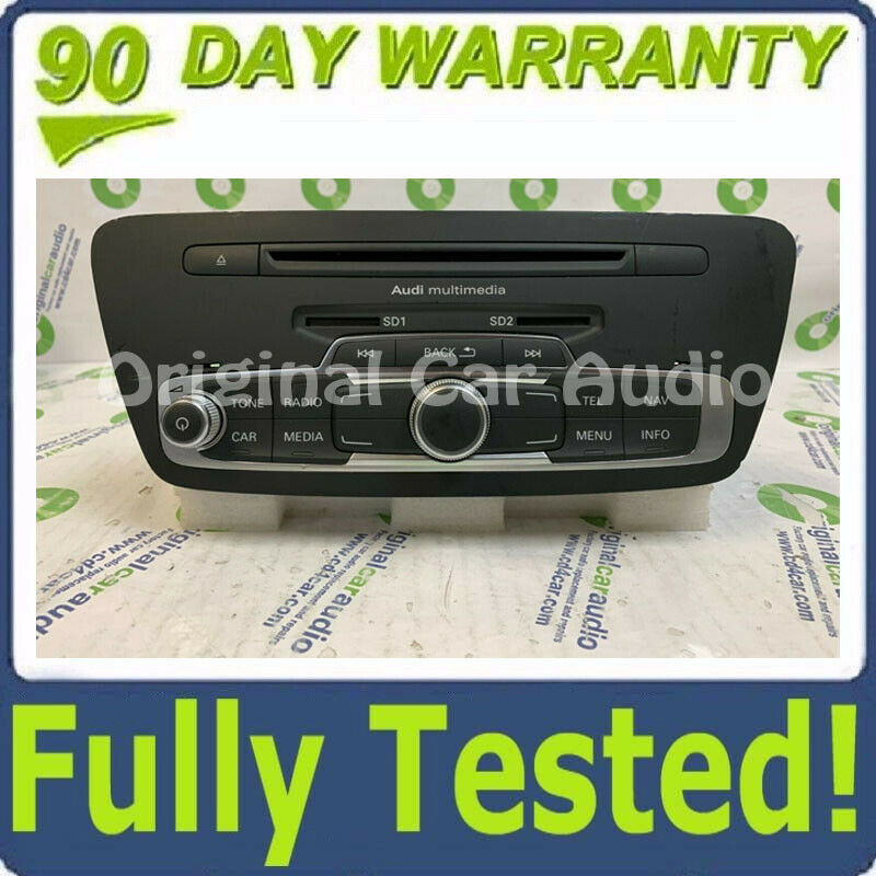 Blemished 2014 - 2016 Audi Q3 Quattro OEM Factory Navigation Multimedia AM FM Radio SD Sim Card CD Player