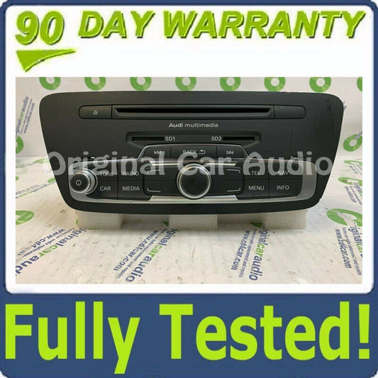 Blemished 2014 - 2016 Audi Q3 Quattro OEM Factory Navigation Multimedia AM FM Radio SD Sim Card CD Player