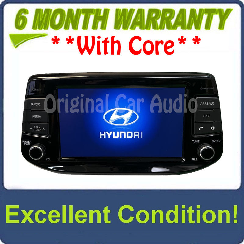 2018 - 2020 Hyundai Elantra Gt OEM Information Display Screen Radio Apple Carplay Android auto