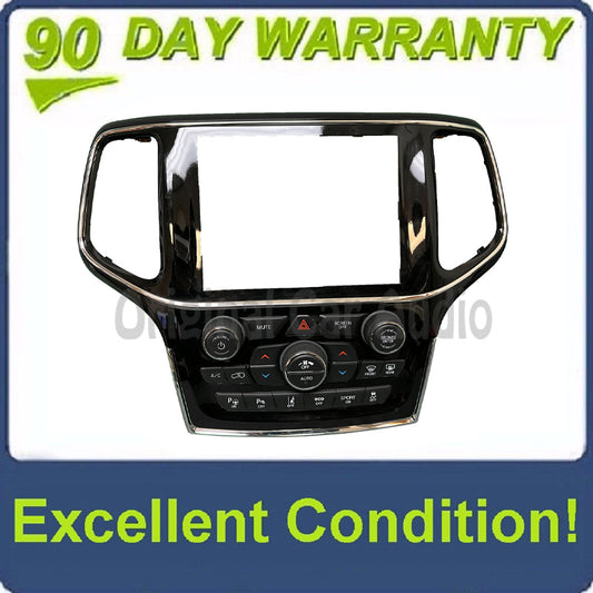 2019 - 2022 Jeep GRAND CHEROKEE 8.4" Nav Uconnect Screen Climate Control Panel