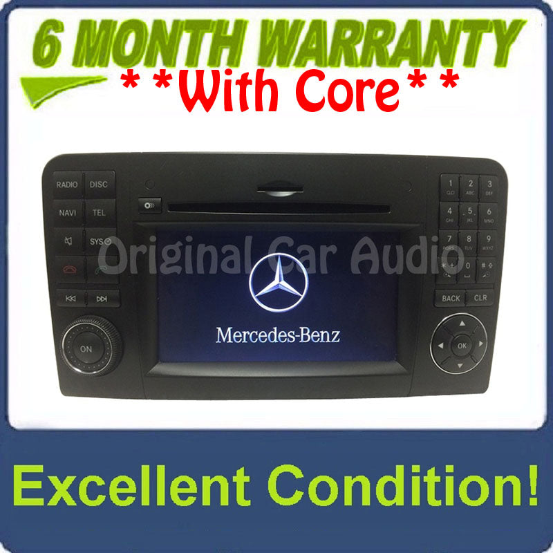 2008 - 2012 Mercedes-Benz ML GL Class OEM Factory Navigation Bluetooth GPS Radio CD Player