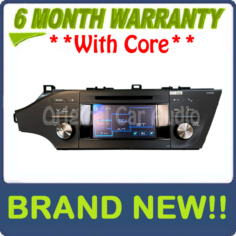 Brand New 2013 - 2014 Toyota Avalon OEM Radio AM FM CD Player Display Receiver