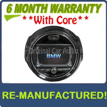 Reman 2014 - 2019 MINI OEM Media Central Info Display Screen Radio Control Panel