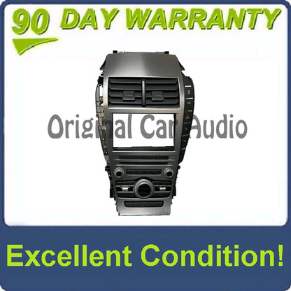 2017 - 2020 Lincoln MKZ OEM Dual Zone Climate Park Assist Radio Control Panel With Heated and Ventilated Seats