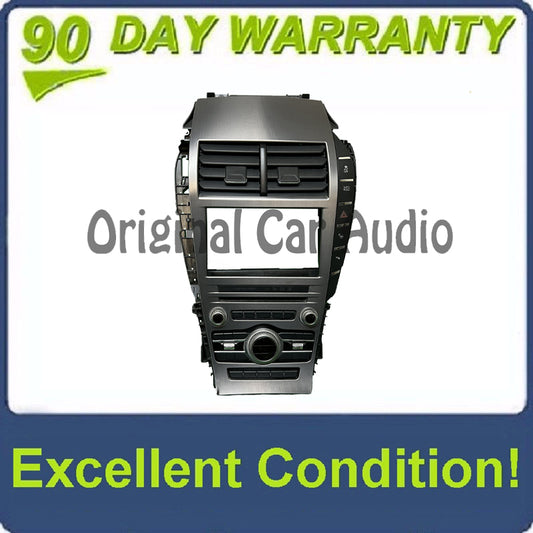 2017 - 2020 Lincoln MKZ OEM Dual Zone Climate Park Assist Radio Control Panel With Heated and Ventilated Seats