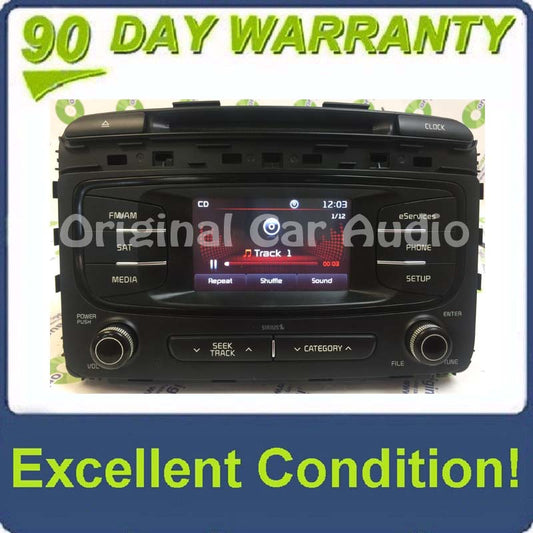 2015 - 2018 Kia Sorrento OEM UVO AM FM Radio Sat Bluetooth CD Player Receiver