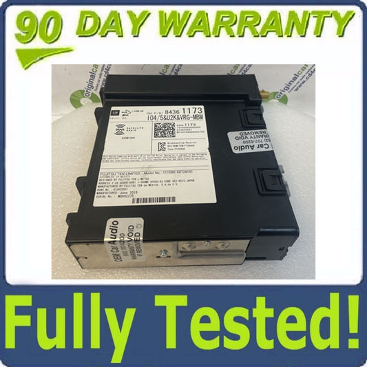 2017 - 2021 Buick Chevrolet OEM AM FM SAT HD Radio Tuner Multimedia Receiver Module