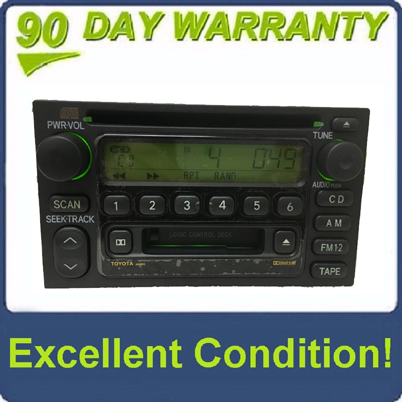 1999-2004 Toyota OEM Radio Tape CD Player AD6803