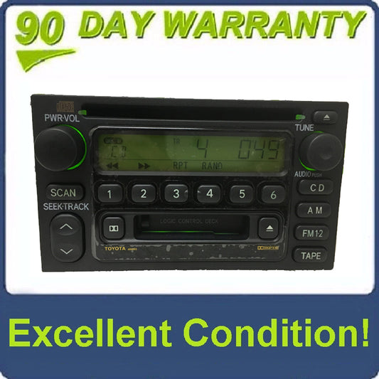1999-2004 Toyota OEM Radio Tape CD Player AD6803