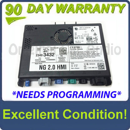 2015 GM Chevy Cadillac OEM Navigation Multimedia Infotainment NG 2.0 HMI