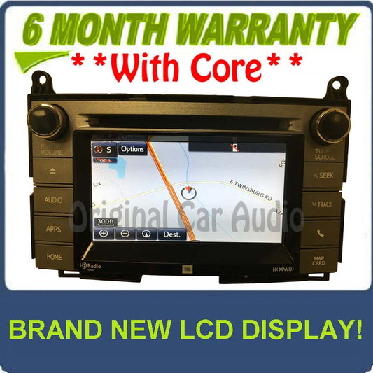 Refurbished 2014 - 2017 Toyota Venza OEM JBL Premium Sound GPS Navigation XM HD Radio Receiver 510021