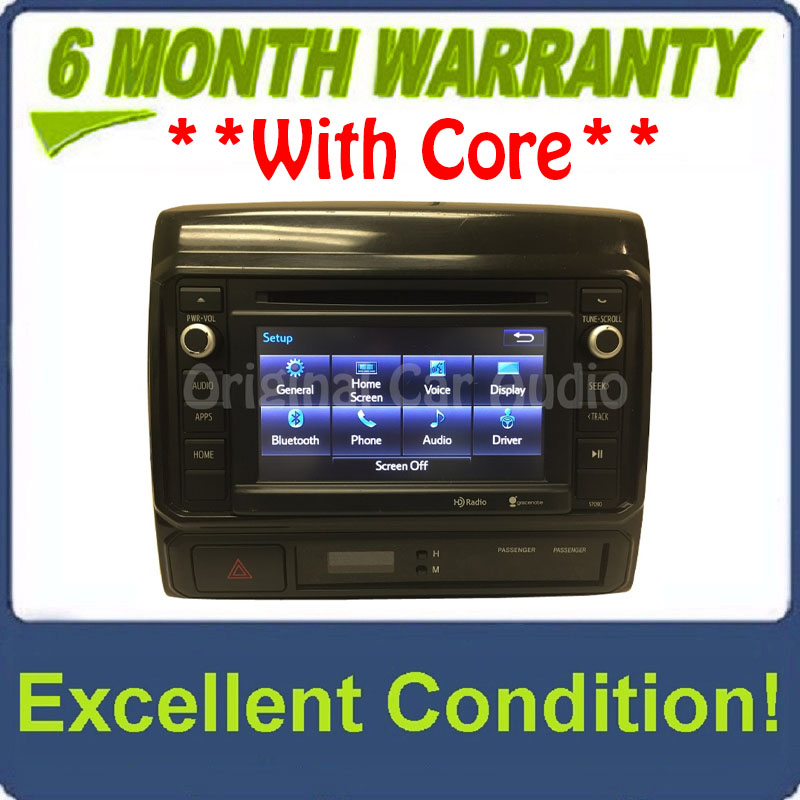 2014 2015 Toyota Tacoma OEM Entune Radio CD Player