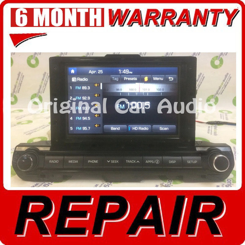 REPAIR YOUR 2014 - 2018 Hyundai Elantra Tucson Kia Optima Sorento OEM Navigation Touch Screen Replacement