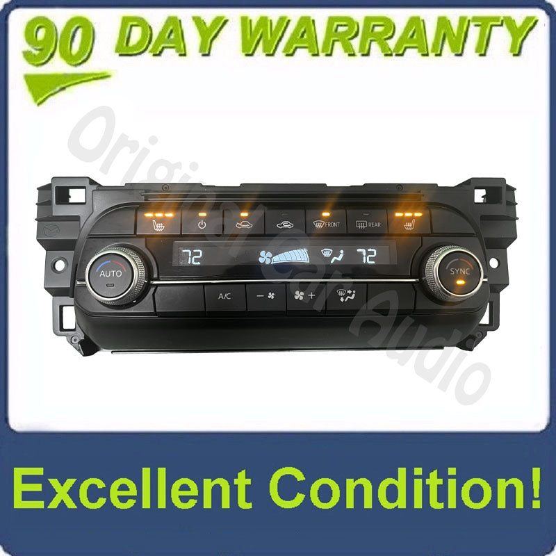 2022 - 2025 Mazda CX-5 CX5 OEM Dual Zone Digital Climate Control Panel Bezel Heated Seats ONLY