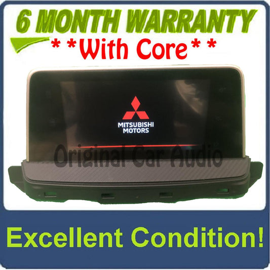 2018 - 2020 Mitsubishi Eclipse Cross OEM MultiVision Display Touch Screen Multi Media Radio Receiver