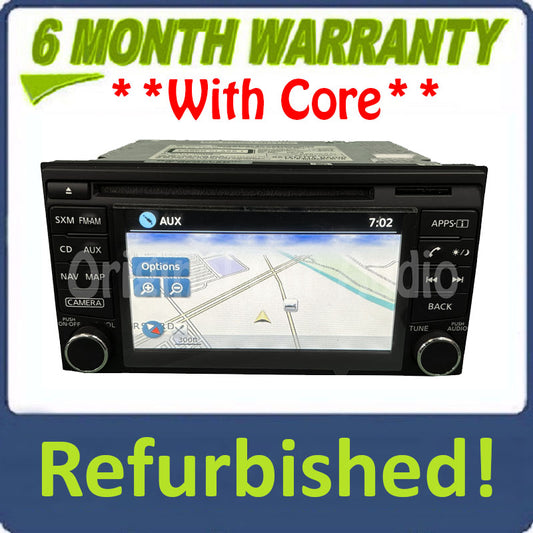 Refurbished  2015 - 2016 Frontier Xterra OEM AM FM Radio CD Player Receiver