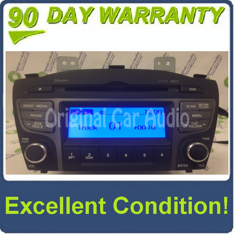 2014 2015 Hyundai Tucson OEM AM FM Bluetooth XM MP3 CD Player Receiver