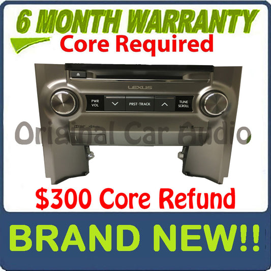 NEW 2014 - 2020 Lexus GX460 OEM Gracenote Navigation HD SAT Radio AM FM Stereo Receiver 100514, 100255, 100517, 100515, 100861