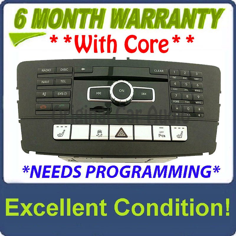 2014 - 2016 Mercedes Benz GL ML Class OEM Comand Navigation 6 CD Radio Multi Media Receiver