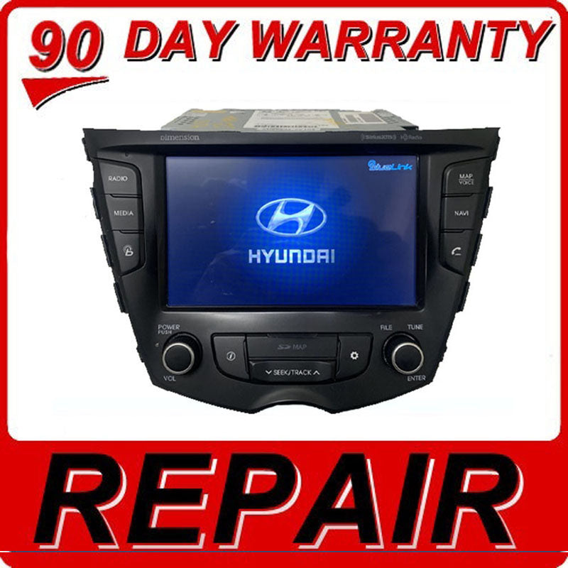 Repair for 2015 - 2017 Hyundai Veloster Radio Receiver W/ Navigation Repair Service