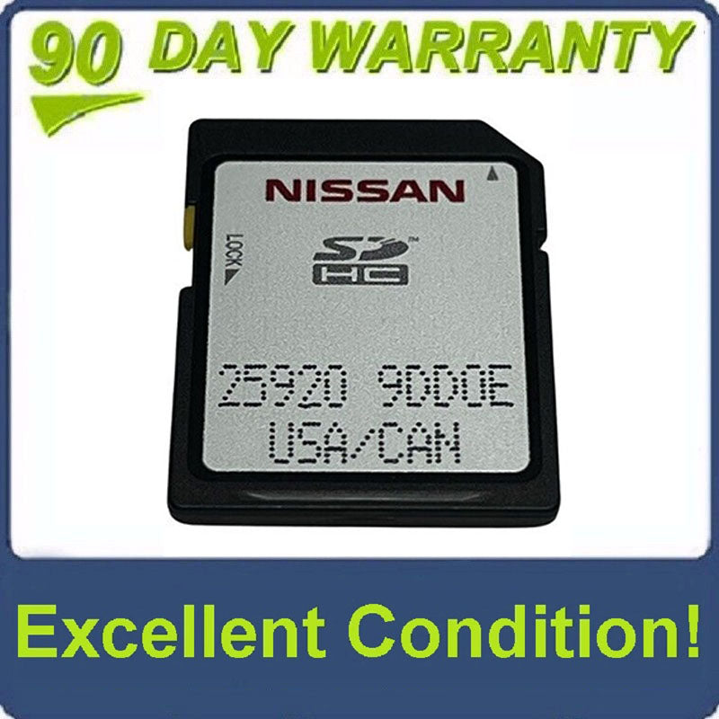 2016 - 2018 Nissan Maxima OEM Navigation Radio Control Assembly SD Card 25920 9DD0E