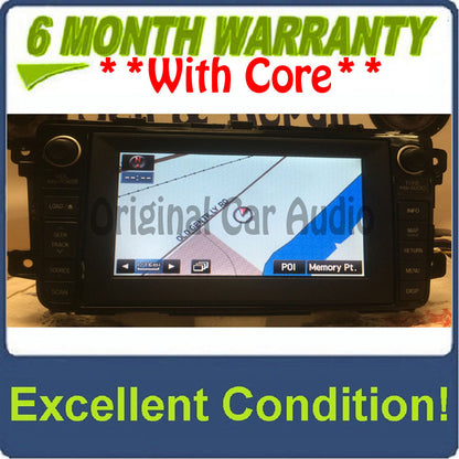 2011 2012 Mazda CX-9 OEM NAVIGATION  CD  Radio Touch Screen LCD Display System