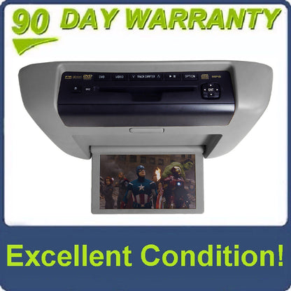 2008 - 2013 Toyota Highlander OEM Overhead Display DVD Player Grey